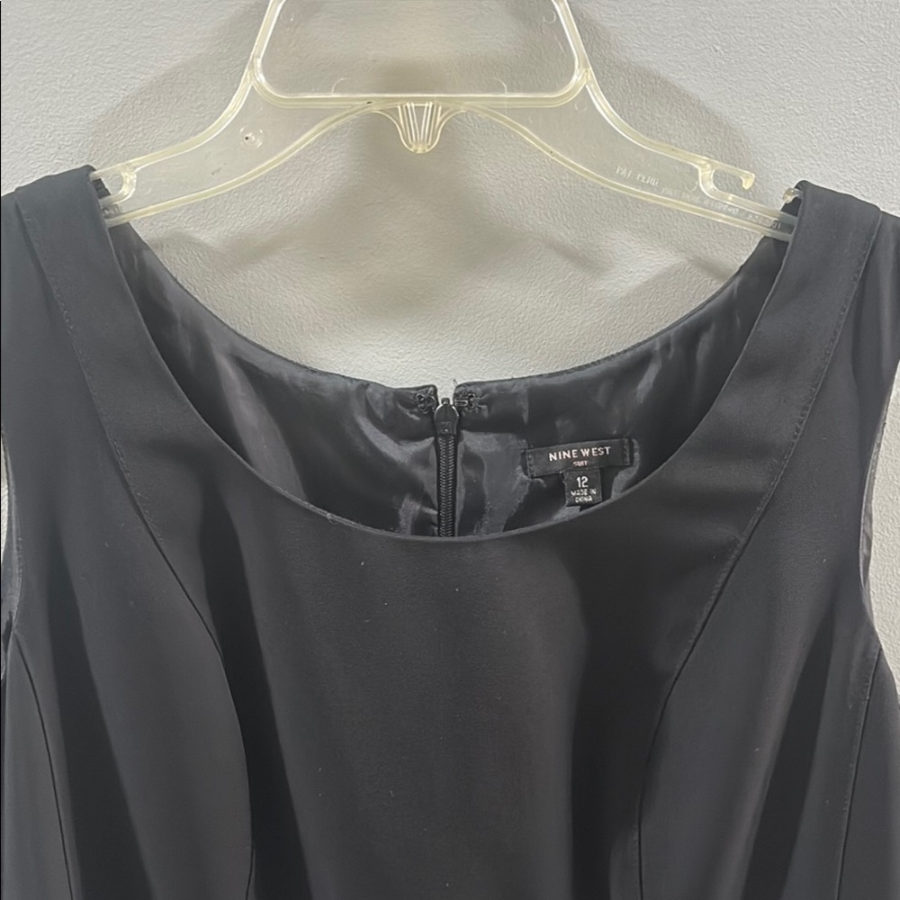 Nine West Black Sleeveless Dress